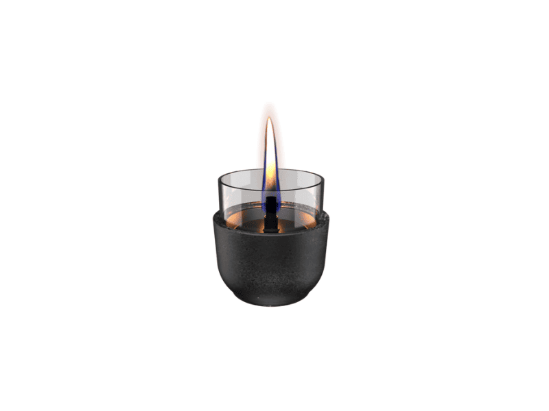 Feu de table Tenderflame "Violet Lava Black 8"