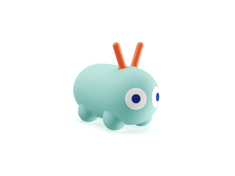 Dinosaure "Skippi" - Vert Menthe