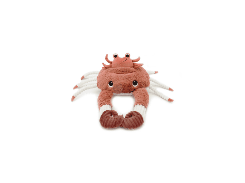 Peluche Crabe "Cassecou" maman et son bébé