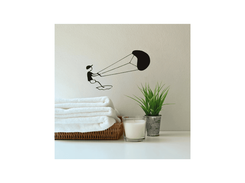 Figurine "Le kite-surfer"