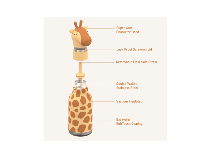 Gourde "Bestie Giraffe" – Image 2