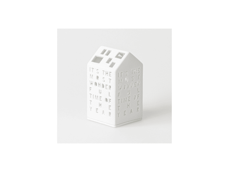 Photophore Maison "The Best Journey..." - Small