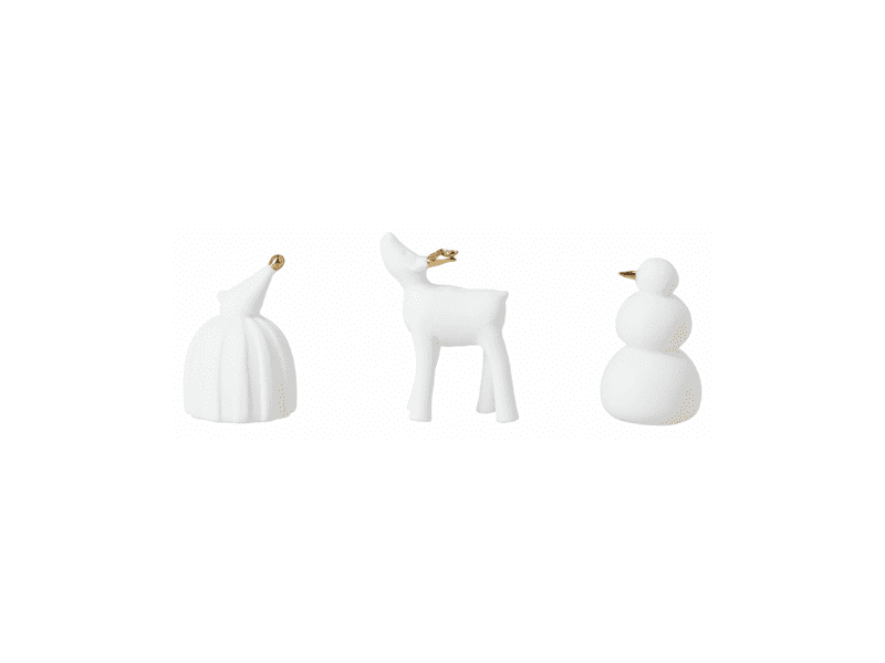 Set de 3 figurines "Winter"