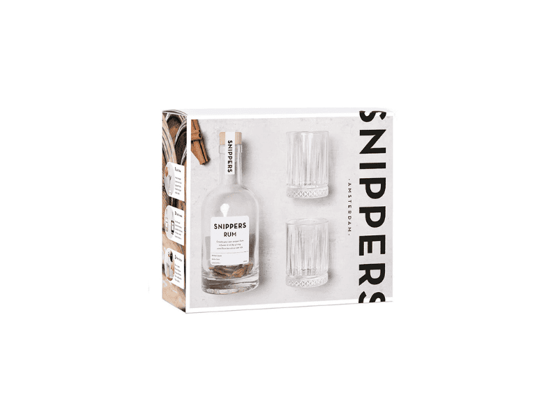 Coffret cadeau Rhum - 2 verres inclus