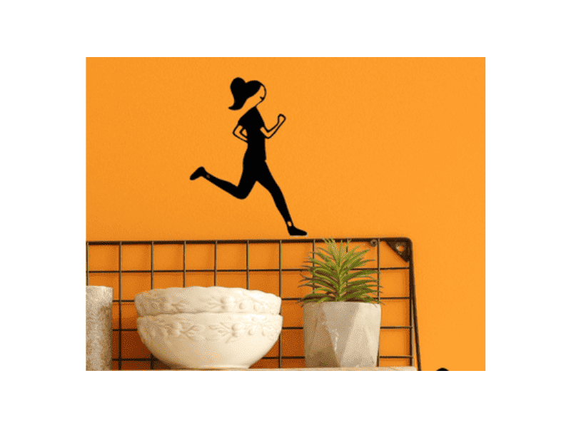 Figurine "La joggeuse"